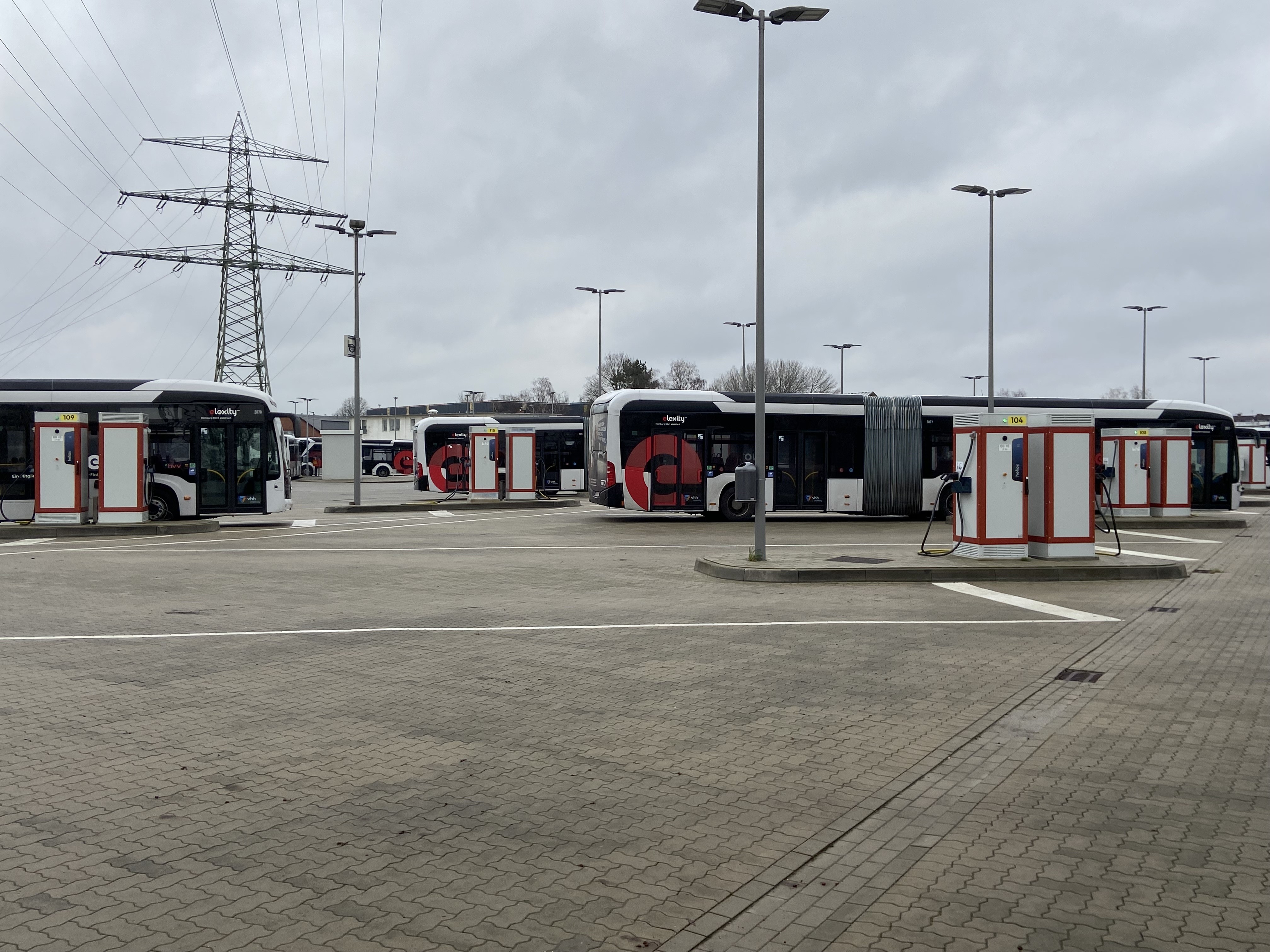 Powering Hamburg: 78 EV Charging Points for vhh's largest depot